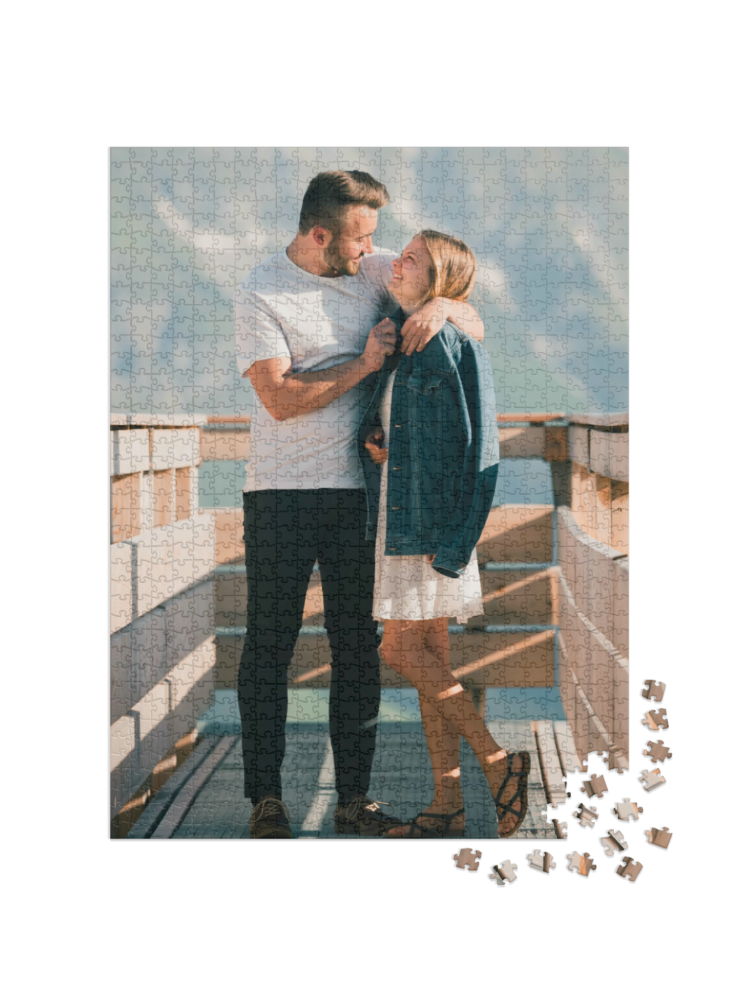 Puzzle Hochformat